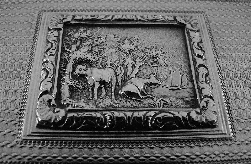 A Rare George IV Silver Snuff Box