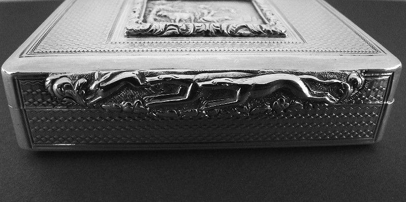 A Rare George IV Silver Snuff Box