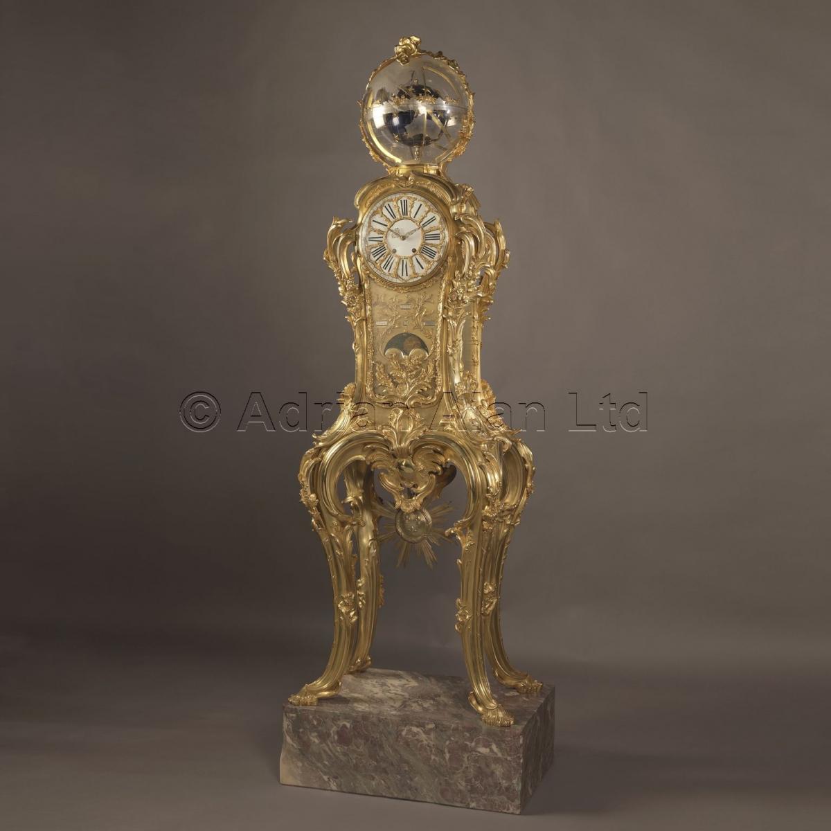 Astronomical Regulator Clock ©AdrianAlanLtd