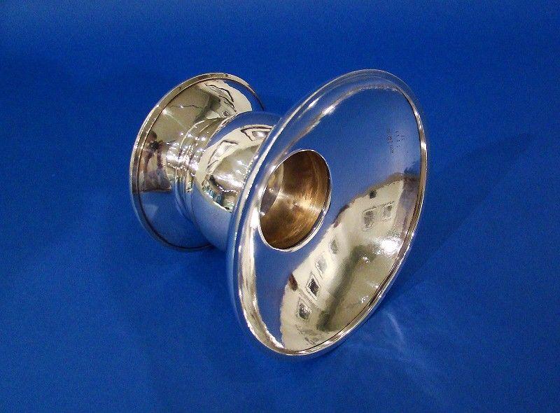 German Arts & Crafts .835 Standard Silver Candle Holder