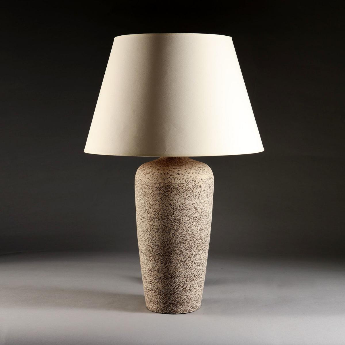A Large Mid Century Vase as a Lamp