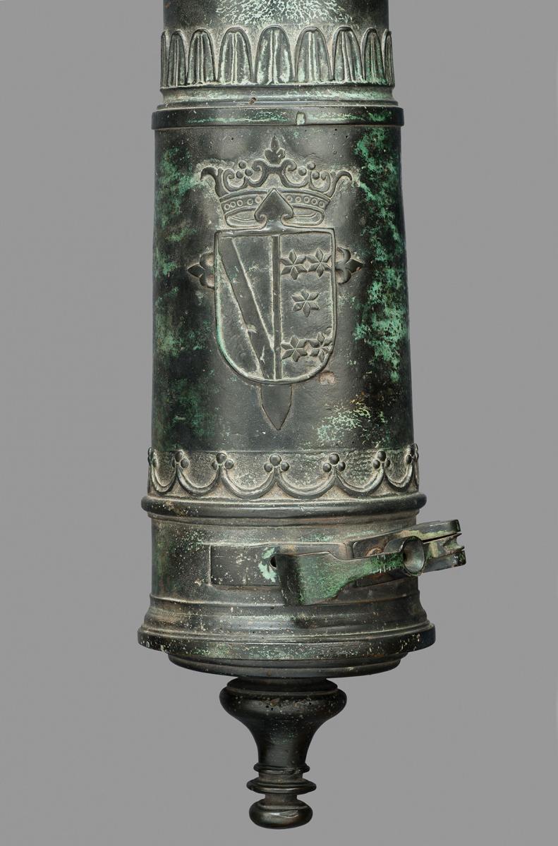 A Pair of Spanish Bronze Cannon Barrels, c. 1600