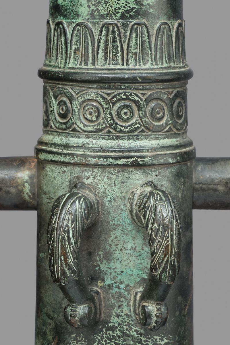 A Pair of Spanish Bronze Cannon Barrels, c. 1600