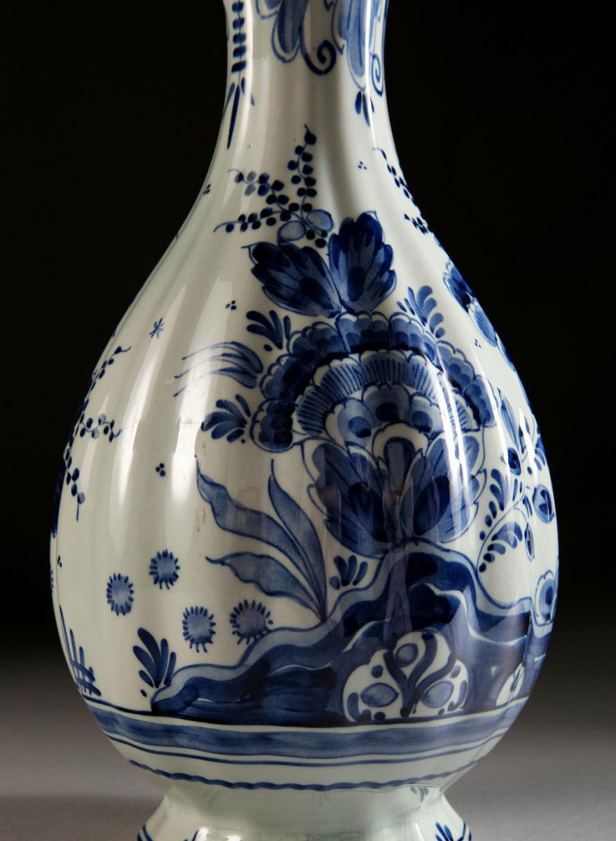 A 19th Century Single Delft Vase