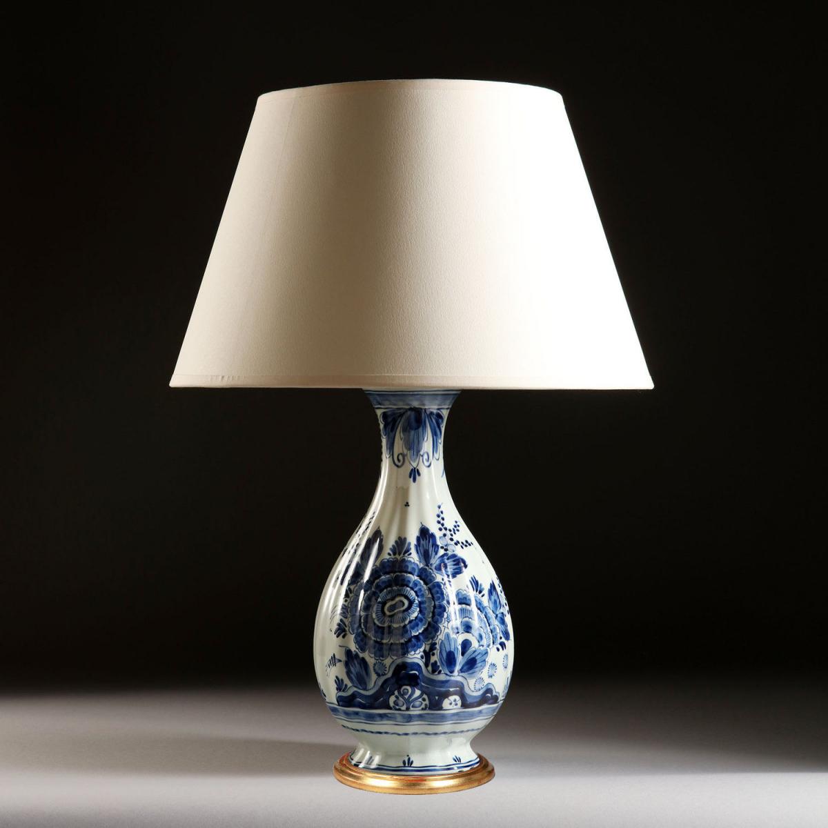 A 19th Century Single Delft Vase