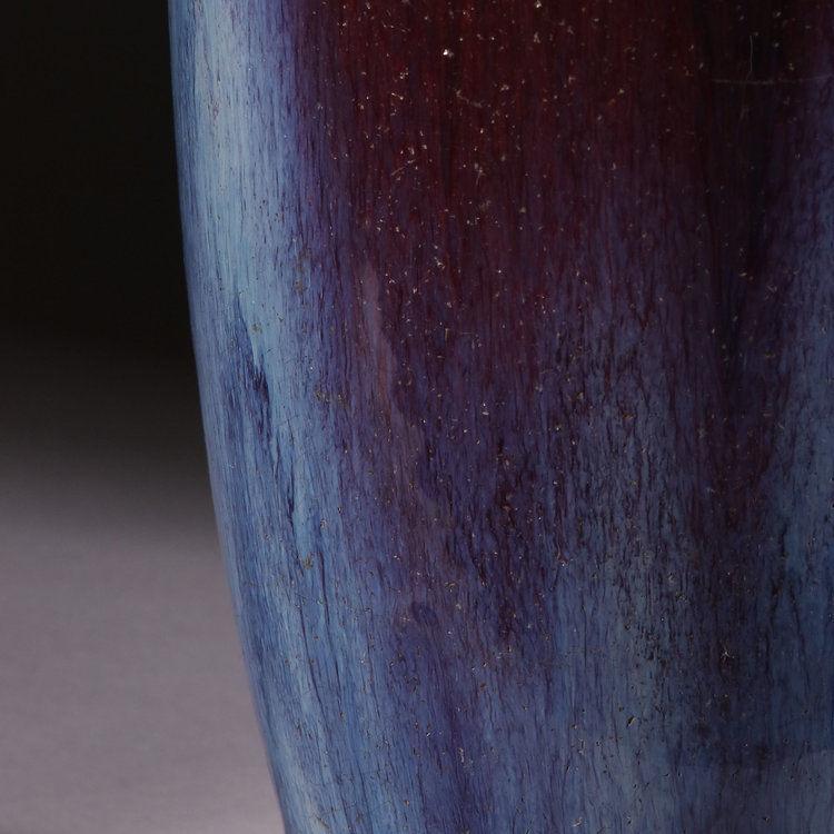 A Fine Flambe Vase as a Lamp