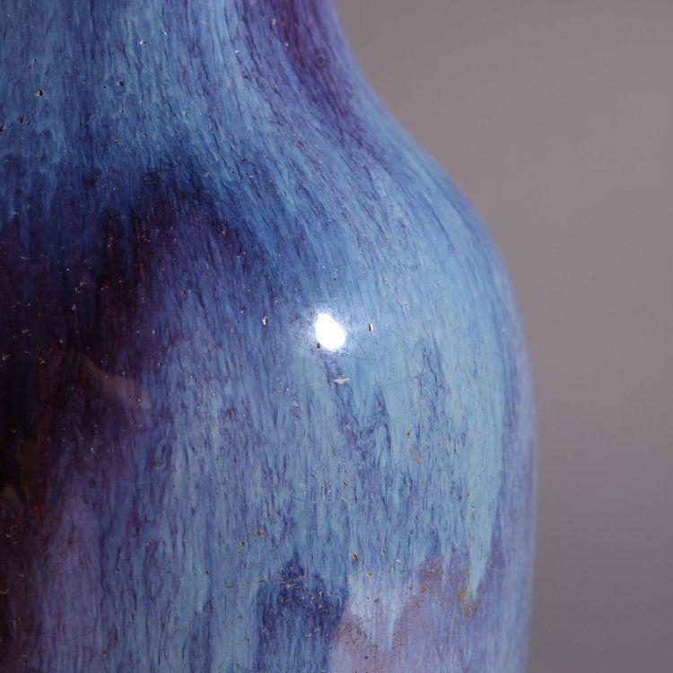 A Fine Flambe Vase as a Lamp