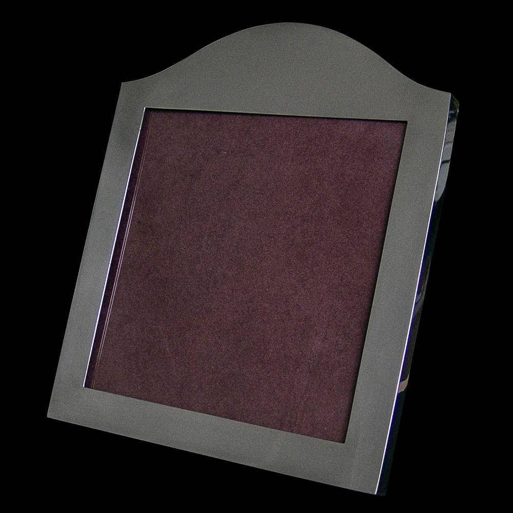 A Pair of Plain Arch Topped Photograph Frames