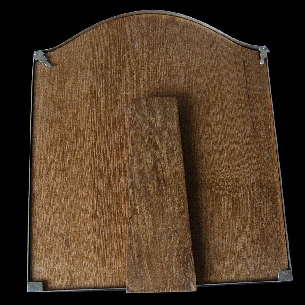 A Pair of Plain Arch Topped Photograph Frames