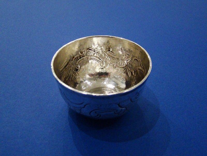 Russian 18th Century Silver Vodka Cup