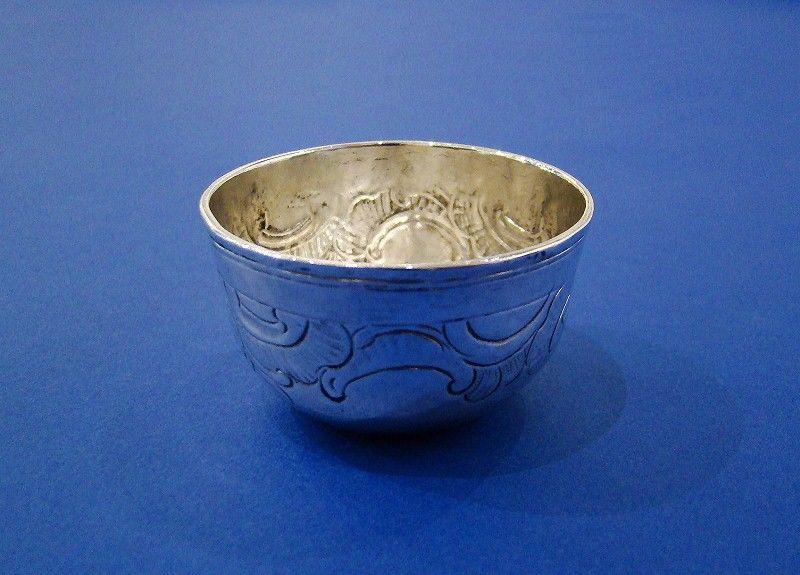 Russian 18th Century Silver Vodka Cup