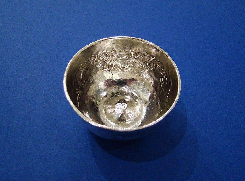 Russian 18th Century Silver Vodka Cup