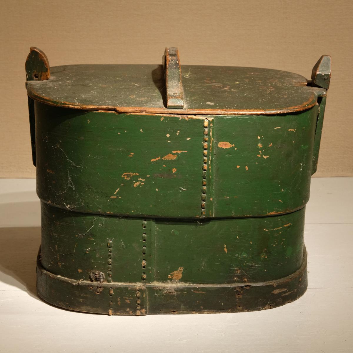 Early 19th Century Swedish Bentwood Box