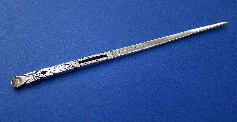 17th Century Silver Bodkin
