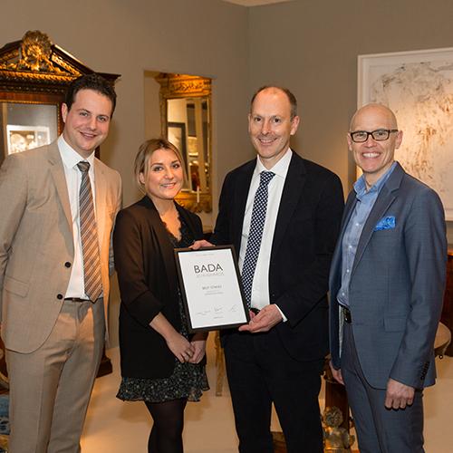 Godson & Coles winners of the BADA 2018 Best Stand Award