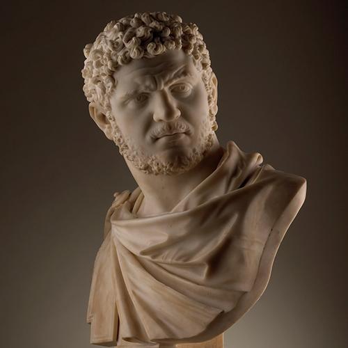 Bust of Emperor Caracalla by Joseph Claus (1718-1788)