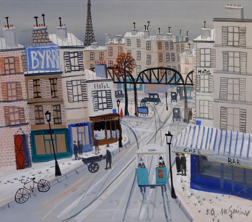 Armand-Marie Guerin, Paris sous la neige