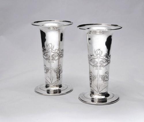 Archibald Knox vases