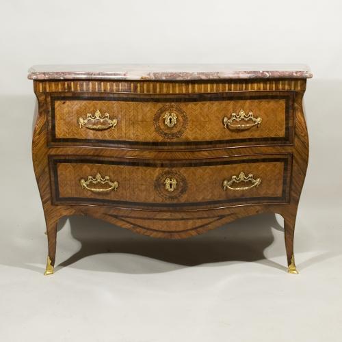 18th Century Neapolitan Commode With Original Marble Top